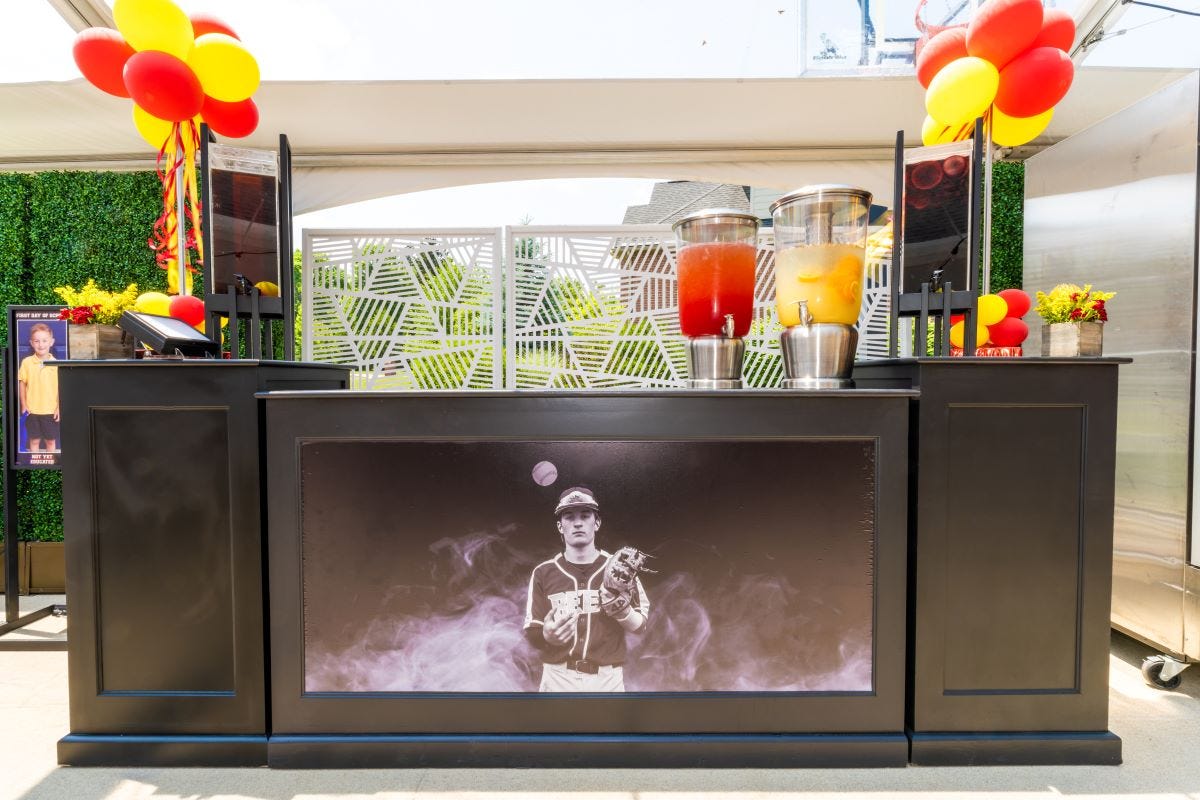 Custom Graduation Party Bar