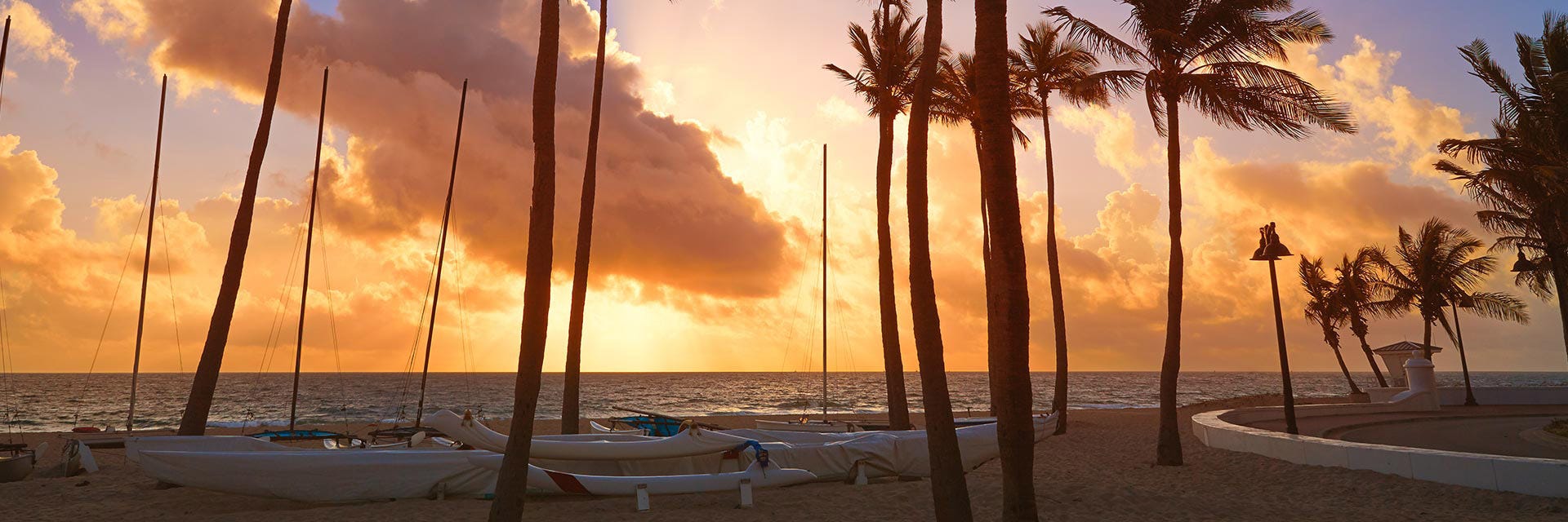 Fort Lauderdale Beach Photo at Sunset