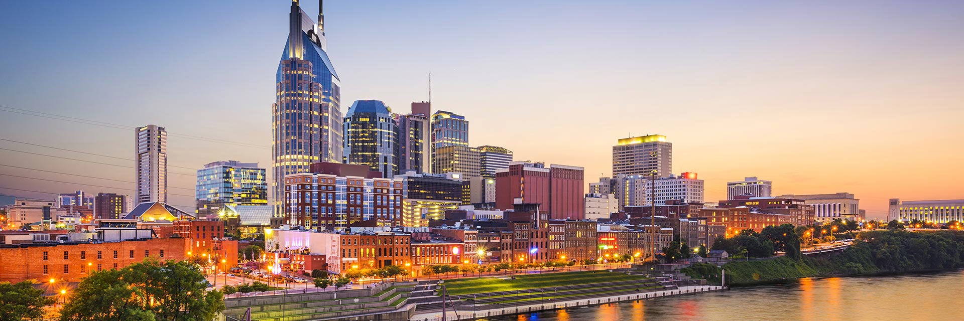 Nashville City Skyline Photo